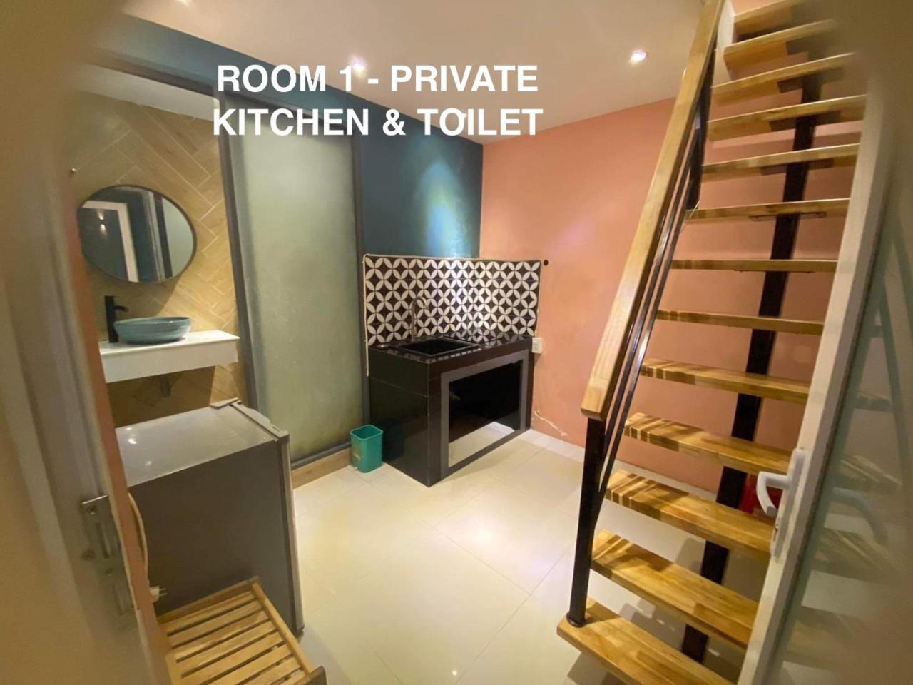 Nha Yen 1 Bed 2 Beds Hotel Homestay Hostel カントー エクステリア 写真