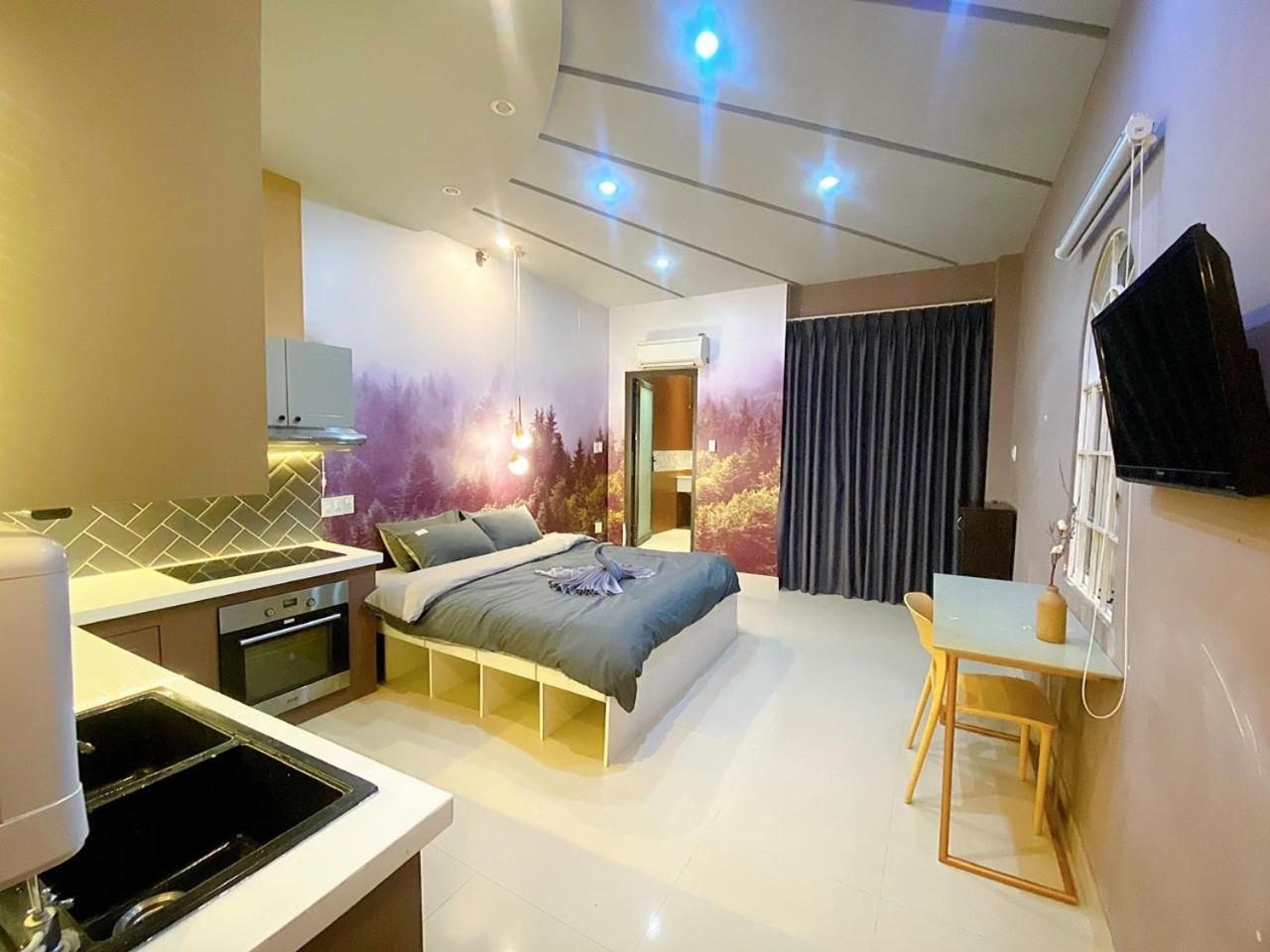 Nha Yen 1 Bed 2 Beds Hotel Homestay Hostel カントー エクステリア 写真